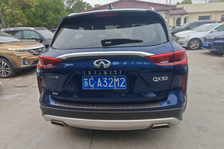 Used Infiniti QX50 2018 2.0T Four-Wheel Drive Smart Edition Rear