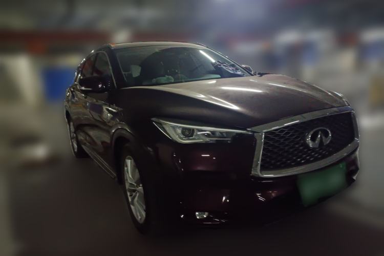 Used Infiniti QX50 2018 2.0T Four-Wheel Drive Elite Edition Front Right 45 Deg