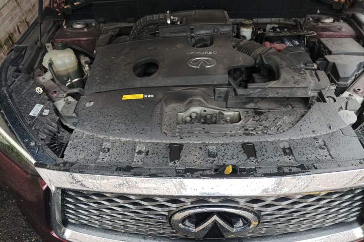 Used Infiniti QX50 2018 2.0T Four-Wheel Drive Elite Edition Engine Bay