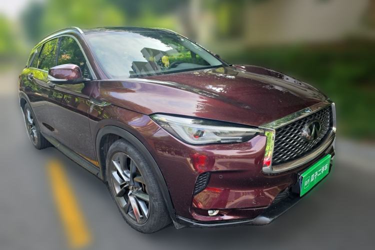 Used Infiniti QX50 2018 2.0T Four-Wheel Drive Smart Edition Front Right 45 Deg