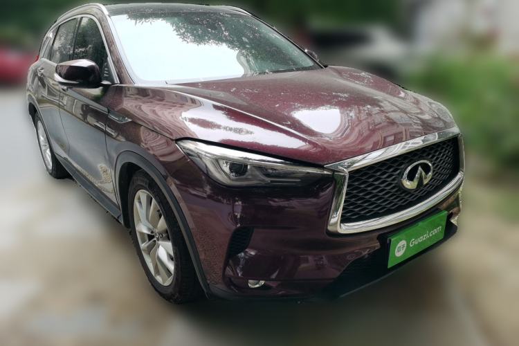 Used Infiniti QX50 2018 2.0T Four-Wheel Drive Elite Edition Front Right 45 Deg