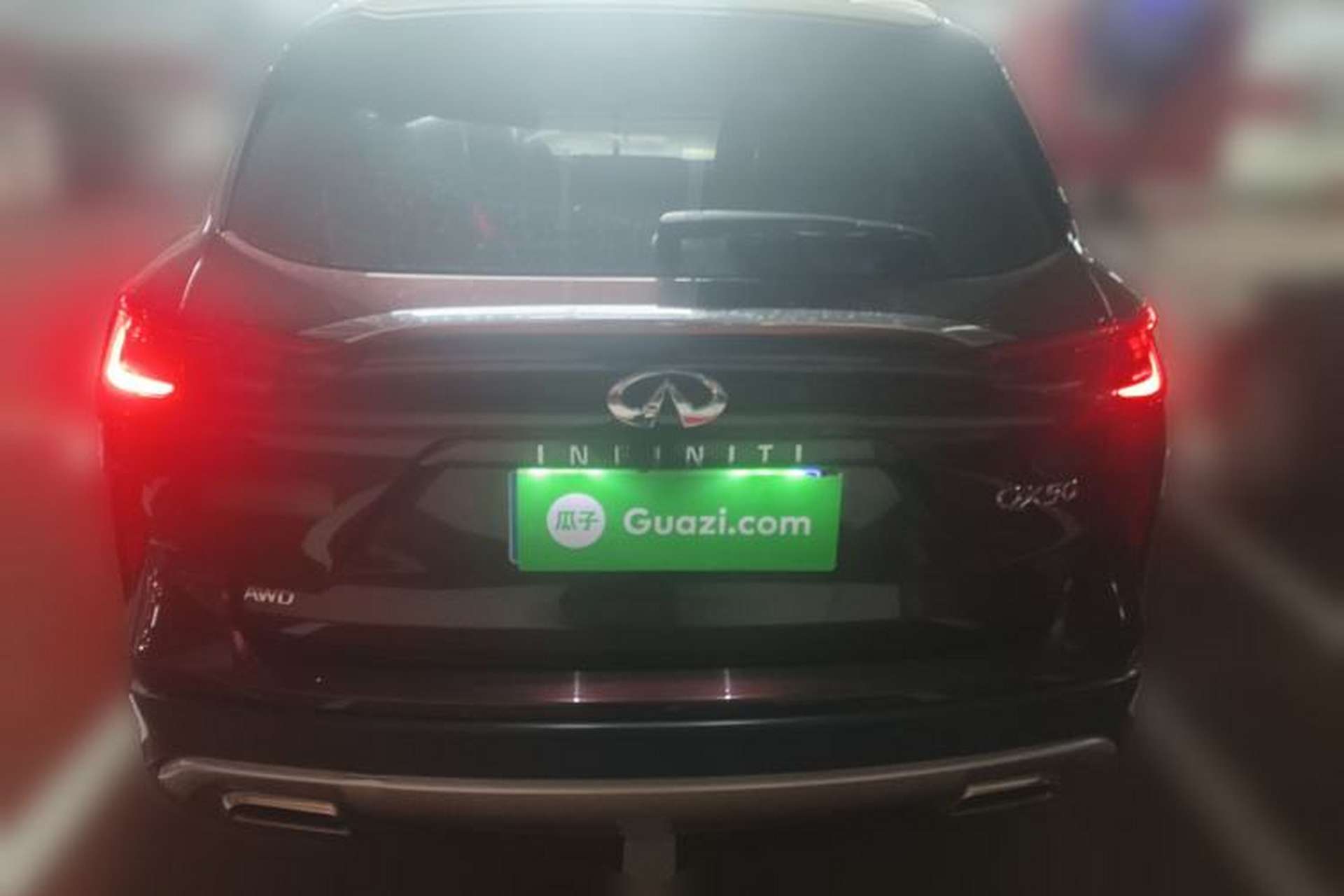 Used Infiniti QX50 2018 2.0T Four-Wheel Drive Elite Edition Rear