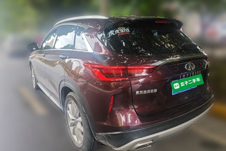 Used Infiniti QX50 2018 2.0T Two-Wheel Drive Fashion Edition Rear Left 45 Deg