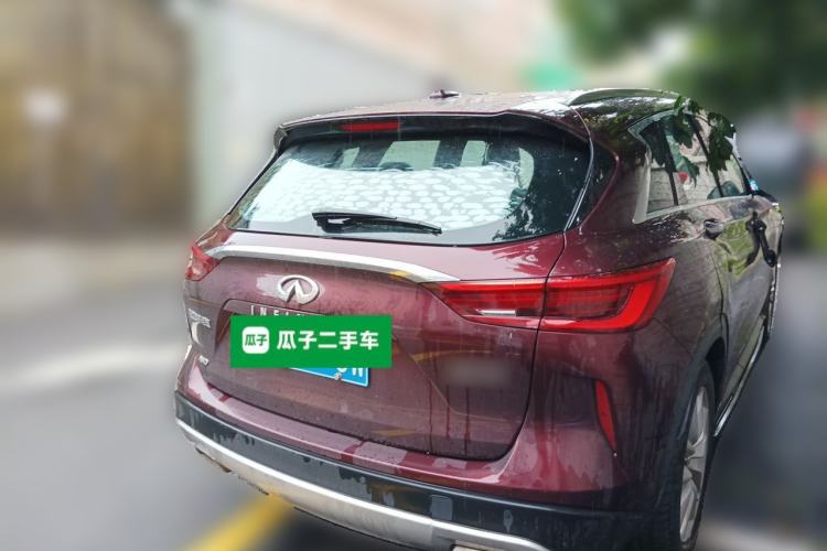 Used Infiniti QX50 2018 2.0T Four-Wheel Drive Elite Edition Rear Right 45 Deg