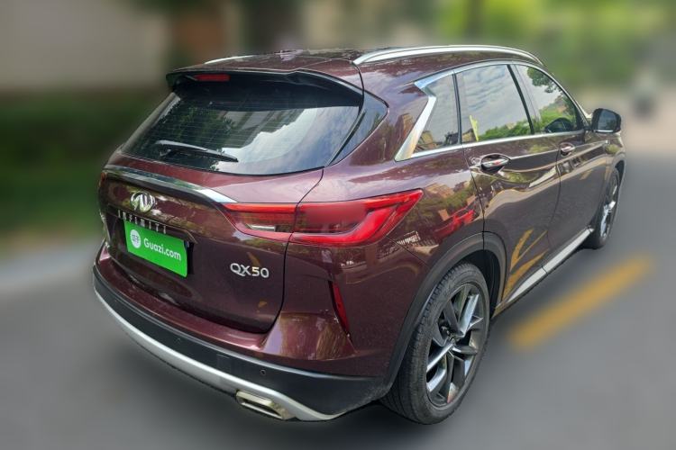 Used Infiniti QX50 2018 2.0T Four-Wheel Drive Smart Edition Rear Right 45 Deg