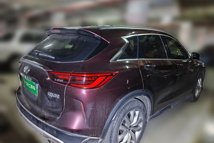 Used Infiniti QX50 2018 2.0T Four-Wheel Drive Elite Edition Rear Right 45 Deg