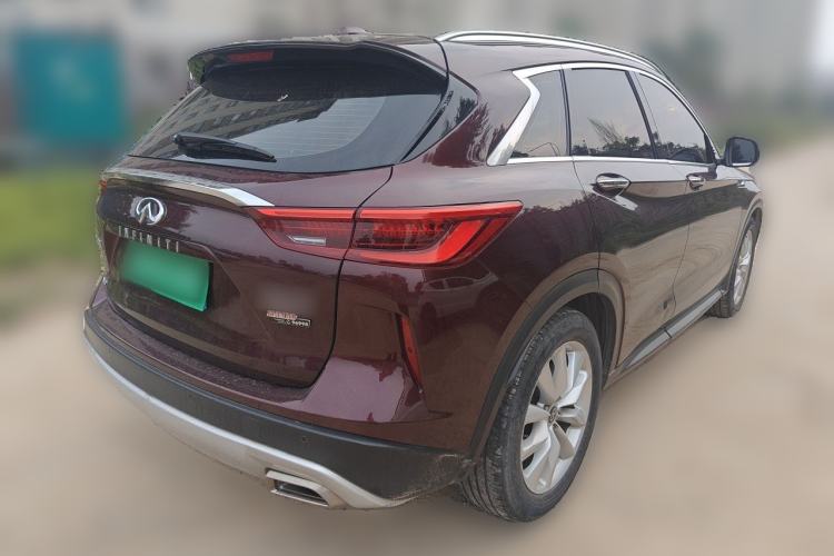 Used Infiniti QX50 2018 2.0T Four-Wheel Drive Elite Edition Rear Right 45 Deg