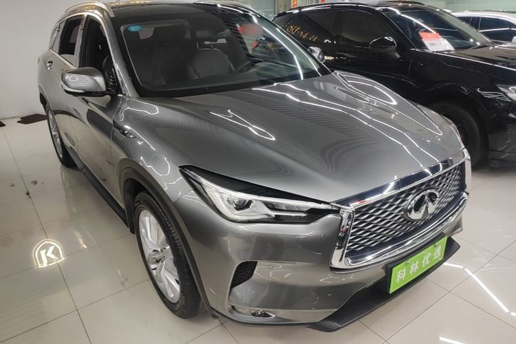 Used Infiniti QX50 2018 2.0T Four-Wheel Drive Elite Edition Front Right 45 Deg