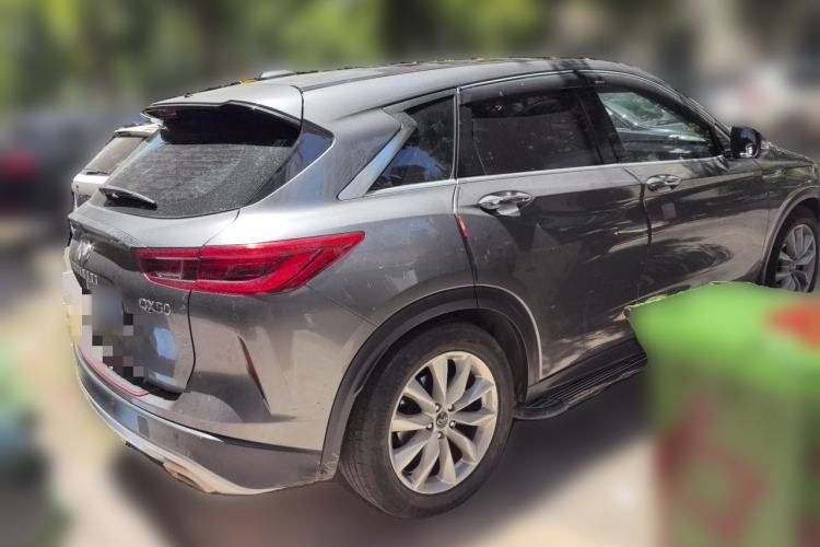 Used Infiniti QX50 2018 2.0T Two-Wheel-Drive Elite Edition Rear Right 45 Deg