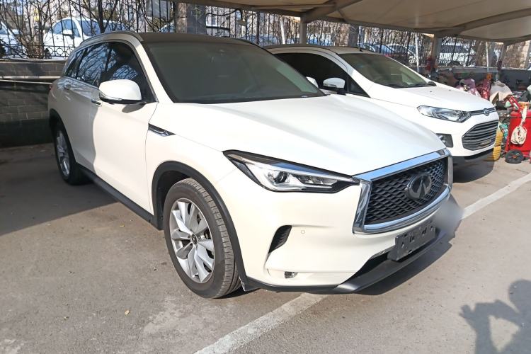 Used Infiniti QX50 2018 2.0T Four-Wheel Drive Smart Edition Front Right 45 Deg