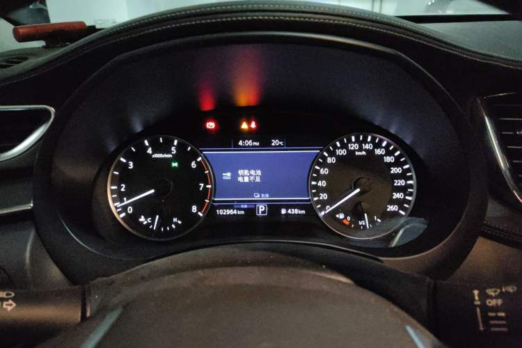 Used Infiniti QX50 2018 2.0T Two-Wheel Drive Fashion Edition Instrument Cluster