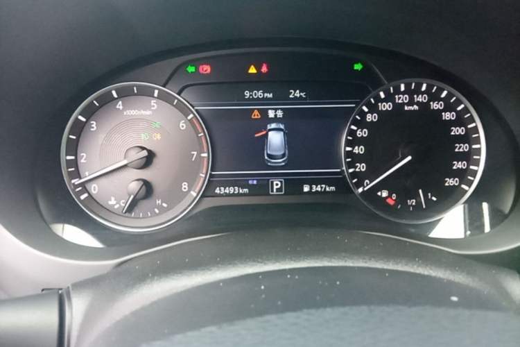 Used Infiniti QX50 2018 2.0T Two-Wheel Drive Fashion Edition Instrument Cluster