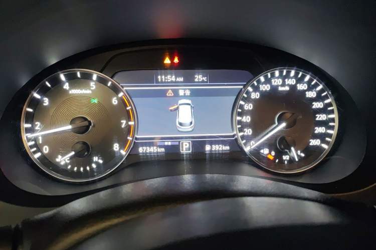 Used Infiniti QX50 2018 2.0T Four-Wheel Drive Elite Edition Instrument Cluster