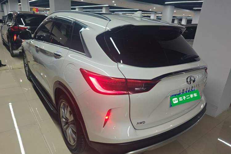 Used Infiniti QX50 2018 2.0T Four-Wheel Drive Elite Edition Rear Left 45 Deg