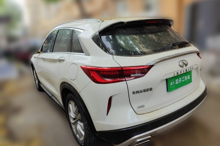 Used Infiniti QX50 2018 2.0T Four-Wheel Drive Elite Edition Rear Left 45 Deg