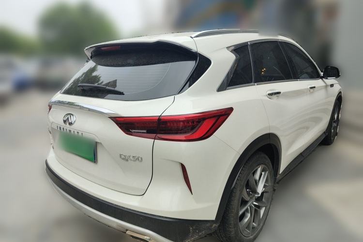 Used Infiniti QX50 2018 2.0T Four-Wheel Drive Luxury Edition Rear Right 45 Deg