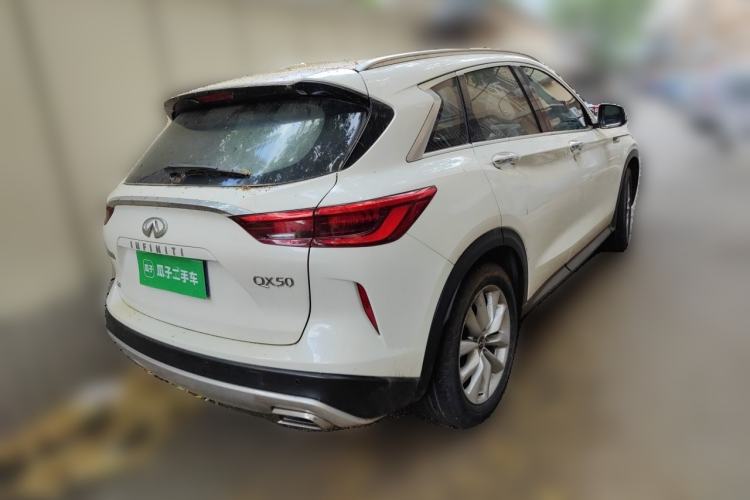 Used Infiniti QX50 2018 2.0T Four-Wheel Drive Elite Edition Rear Right 45 Deg