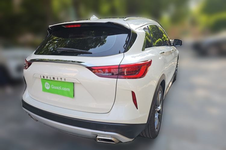 Used Infiniti QX50 2018 2.0T Four-Wheel Drive Luxury Edition Rear Right 45 Deg