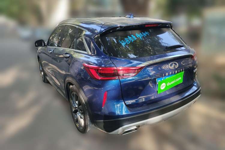 Used Infiniti QX50 2019 2.0T 30th Anniversary Limited Edition Rear Left 45 Deg