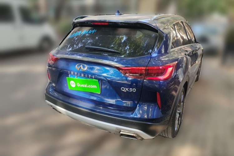 Used Infiniti QX50 2019 2.0T 30th Anniversary Limited Edition Rear Right 45 Deg