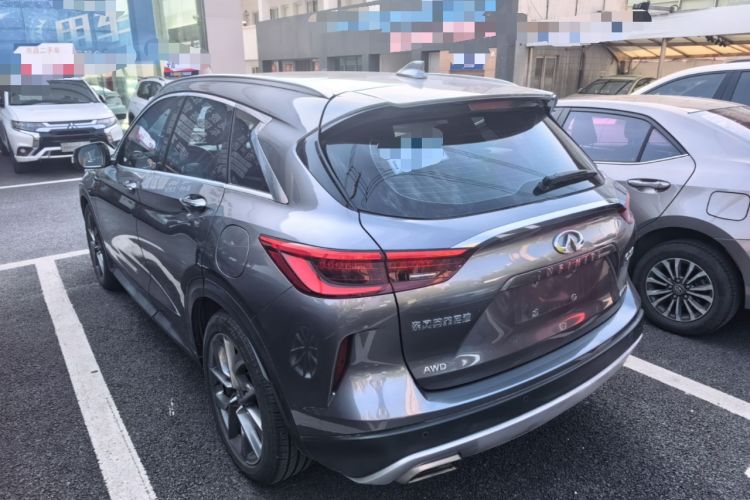 Used Infiniti QX50 2019 2.0T 30th Anniversary Limited Edition Rear Left 45 Deg