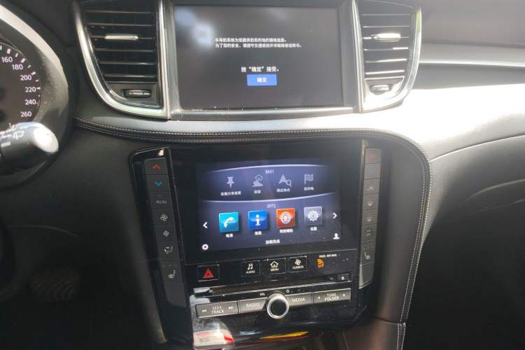 Used Infiniti QX50 2019 2.0T 30th Anniversary Limited Edition Audio And AC Panel