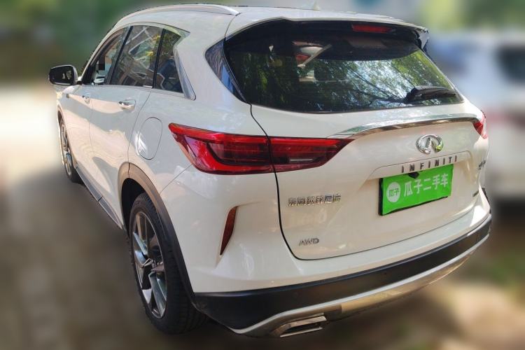 Used Infiniti QX50 2019 2.0T 30th Anniversary Limited Edition Rear Left 45 Deg