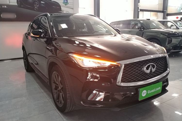 Used Infiniti QX50 2020 Revised Version 2.0T All-Wheel Drive Elite Edition Front Right 45 Deg