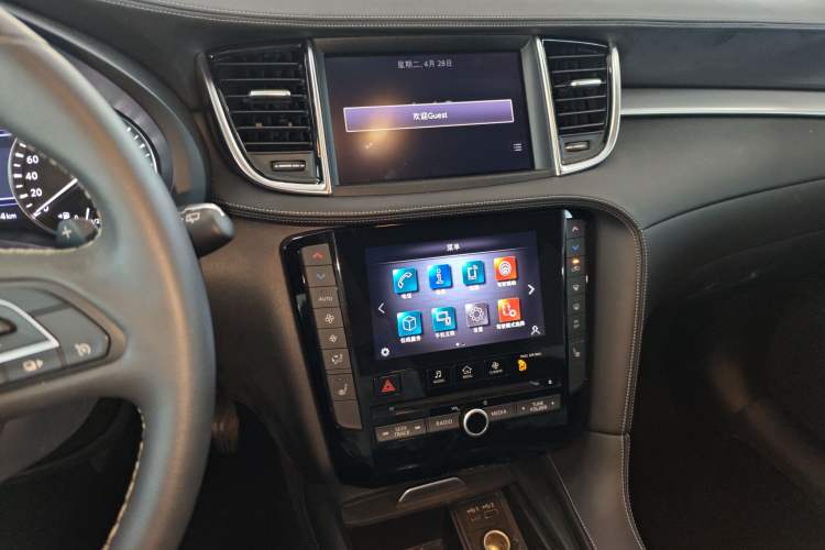 Used Infiniti QX50 2020 Revised Version 2.0T All-Wheel Drive Elite Edition Audio And AC Panel