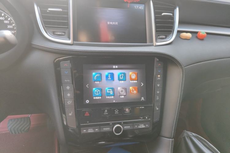 Used Infiniti QX50 2020 2.0T All-Wheel-Drive Elite Version Audio And AC Panel