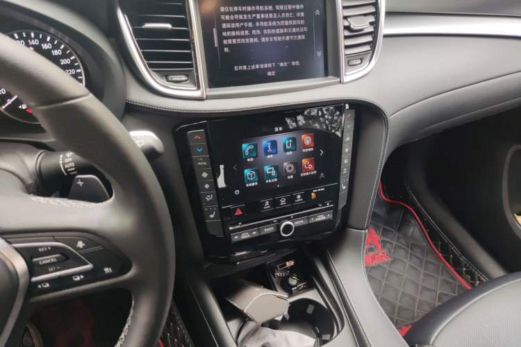Used Infiniti QX50 2020 2.0T Four-Wheel Drive Navigation Edition Audio And AC Panel