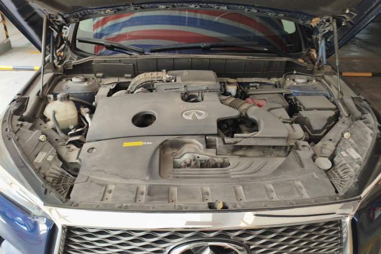 Used Infiniti QX50 2020 Revised Version 2.0T All-Wheel Drive Elite Edition Engine Bay