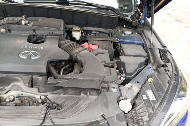 Used Infiniti QX50 2020 Revised Version 2.0T All-Wheel Drive Elite Edition Engine Bay Left