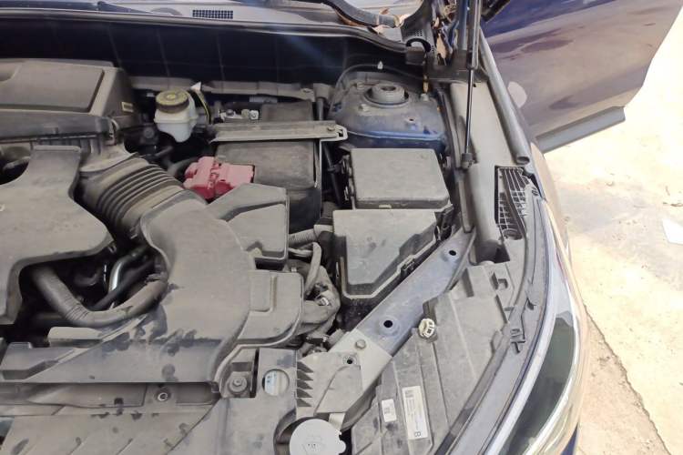 Used Infiniti QX50 2020 Revised Version 2.0T All-Wheel Drive Navigation Edition Engine Bay Left