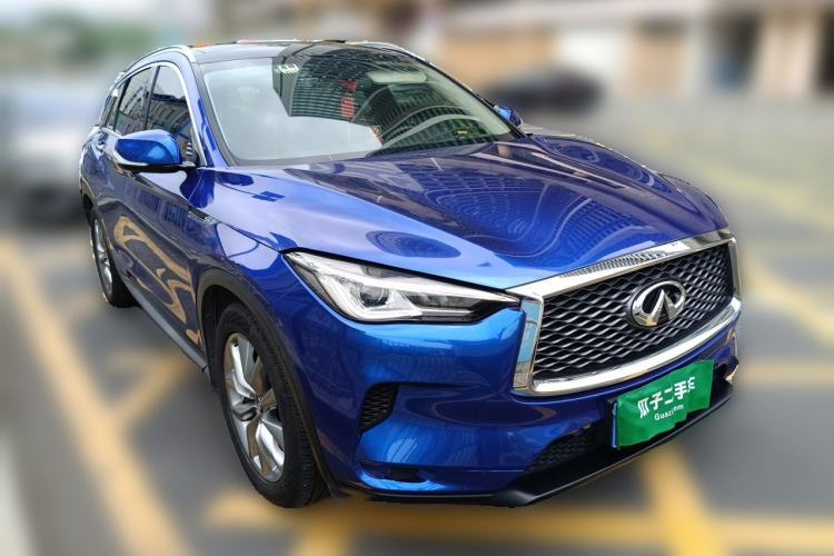 Used Infiniti QX50 2020 Revised Version 2.0T All-Wheel Drive Elite Edition Front Right 45 Deg