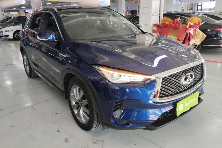 Used Infiniti QX50 2020 Revised Version 2.0T All-Wheel Drive Elite Edition Front Right 45 Deg