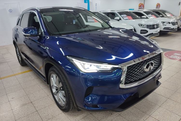 Used Infiniti QX50 2020 Revised Version 2.0T All-Wheel Drive Elite Edition Front Right 45 Deg