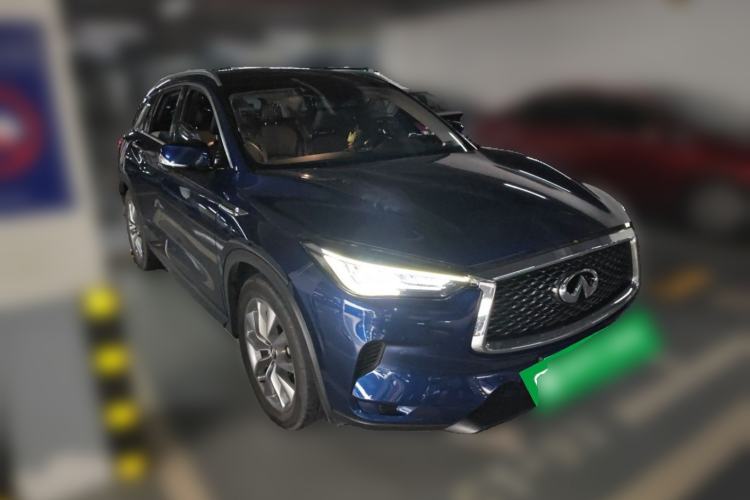 Used Infiniti QX50 2020 2.0T All-Wheel-Drive Elite Version Front Right 45 Deg
