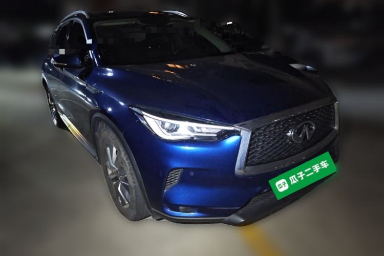 Used Infiniti QX50 2020 Revised Version 2.0T All-Wheel Drive Elite Edition Front Right 45 Deg