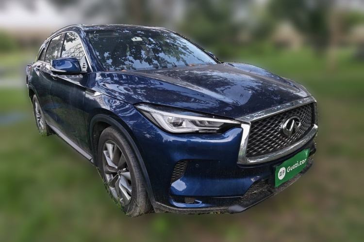 Used Infiniti QX50 2020 2.0T All-Wheel-Drive Elite Version Front Right 45 Deg