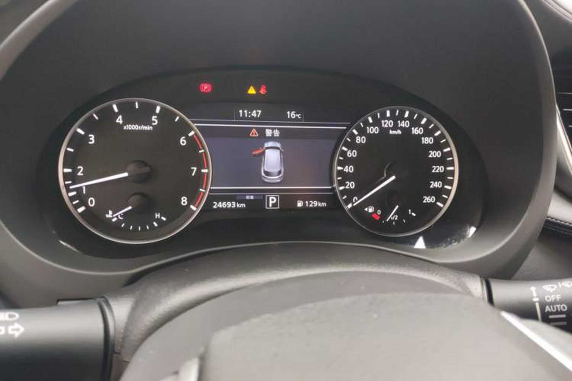 Used Infiniti QX50 2020 2.0T Four-Wheel Drive Navigation Edition Instrument Cluster