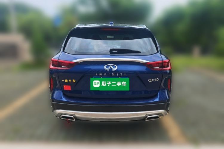 Used Infiniti QX50 2020 2.0T Two-Wheel Drive Fashion Edition Rear