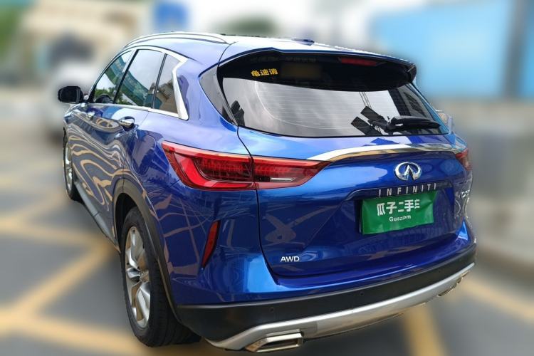 Used Infiniti QX50 2020 Revised Version 2.0T All-Wheel Drive Elite Edition Rear Left 45 Deg