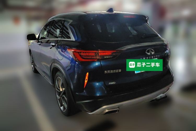 Used Infiniti QX50 2020 2.0T Four-Wheel Drive Navigation Edition Rear Left 45 Deg