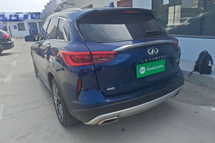 Used Infiniti QX50 2020 2.0T Four-Wheel Drive Smart Edition Rear Left 45 Deg