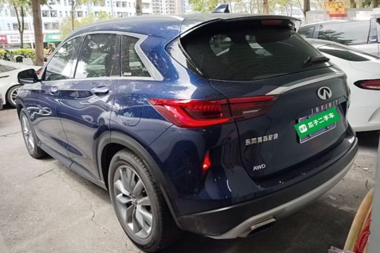Used Infiniti QX50 2020 2.0T All-Wheel-Drive Elite Version Rear Left 45 Deg