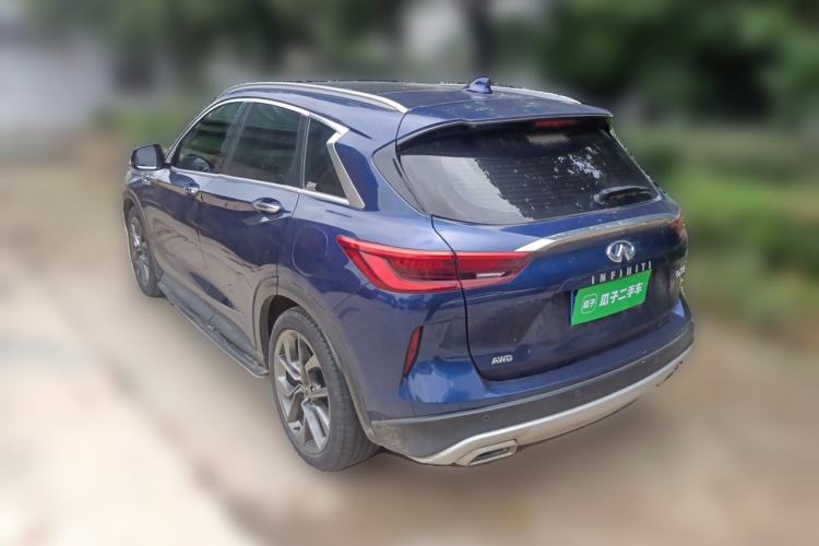 Used Infiniti QX50 2020 Revised Version 2.0T All-Wheel Drive Navigation Edition Rear Left 45 Deg