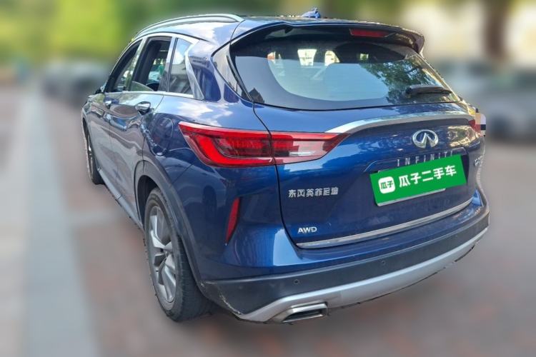 Used Infiniti QX50 2020 2.0T All-Wheel-Drive Elite Version Rear Left 45 Deg