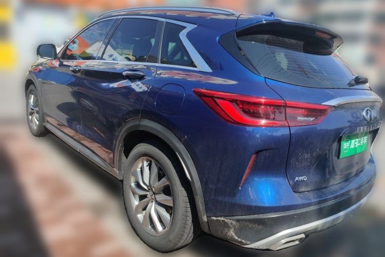Used Infiniti QX50 2020 Revised Version 2.0T All-Wheel Drive Elite Edition Rear Left 45 Deg