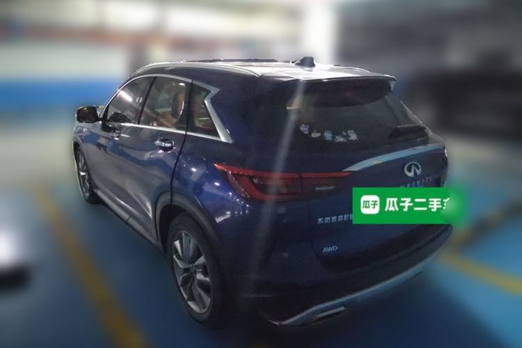 Used Infiniti QX50 2020 2.0T All-Wheel-Drive Elite Version Rear Left 45 Deg